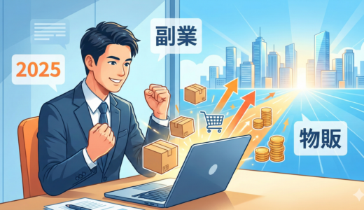 【2025年版】会社員こそ副業を！数ある選択肢から「物販」がおすすめな理由を徹底解説